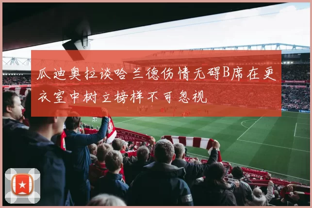瓜迪奥拉谈哈兰德伤情无碍B席在更衣室中树立榜样不可忽视